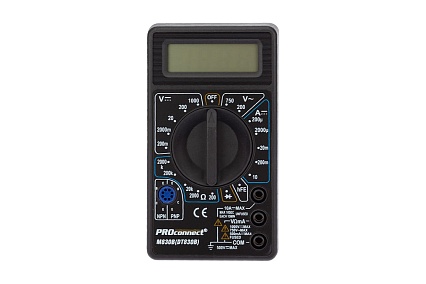 Портативный мультиметр PROCONNECT M830B DT830B 13-3011