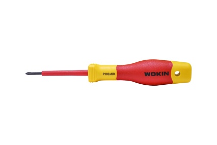 Диэлектрическая отвертка крестовая Wokin PH0x60 мм 1352857