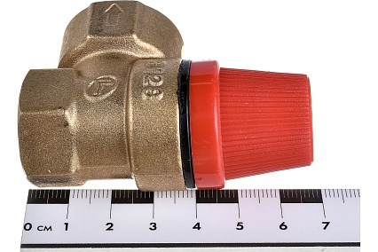 Предохранительный сбросной клапан DOUBLE-LIN ВР-ВР 1/2" 3/4" LL3128 (1/2"x3/4")