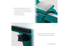 Кованые стальные тиски Kraftool Forge-180/230 32700-230