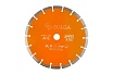 Диск алмазный сегментный Basic Universal по железобетону 230х22.23 мм Solga Diamant 128S6230
