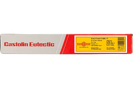 Электроды EutecTrode Е308L-17 VP 2.5x350 мм, 2 кг CASTOLIN 71101030