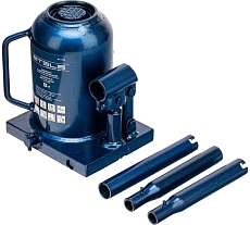 Телескопический гидравлический бутылочный домкрат Stels 8 т, h подъема 170–430 мм 51118