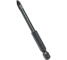 Сверло по стеклу и керамике четырехгранное 4 мм Vertextools 335-04-04