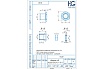 Штуцер для врезки в бочку 1/2" ВР х 3/4" НР + уплотнитель, 2 шт HG 1649809