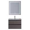 Мебель для ванной BelBagno Kraft 39-700 70 см эмаль, Темно-серый матовый