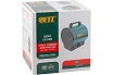 Тепловая пушка FIT 3000 Вт, 30 м2, 253 м3/мин, ТЭН нерж. сталь , коробка 80905