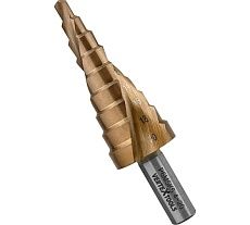 Сверло ступенчатое кобальт Р6М5К5, 4x20 мм Vertextools 5-4-20