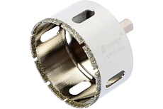 Сверло алмазное по стеклу и керамике (65х65 мм; трехгранный хвостовик) Тундра 1935849