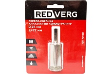 Сверло-коронка алмазная по керамограниту 25 мм Redverg 6627089