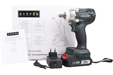 Гайковерт аккумуляторный бесщеточный Zitrek Crusher 20, 20В, 300 Нм, 1x2.0Ач 085-1021