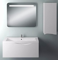 Мебель для ванной 1MarKa Этюд 100П, белый глянец