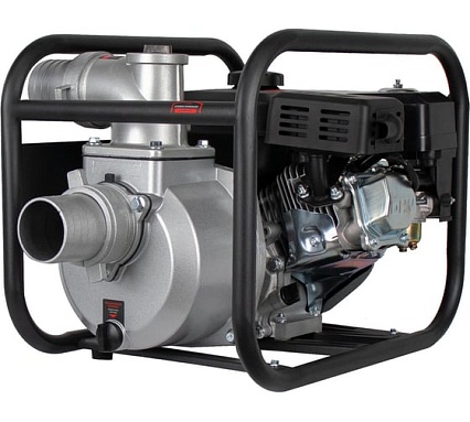 Мотопомпа Verton WP 80/1000 (7л.с/212см3,80мм/3", 1000л/мин, 60м3/ч, h8м/26, d8мм 01.17548.17553