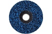 Круг зачистной полимерный (коралловый) голубой, coarse grain (грубый), 125x22.2x15 мм РемоКолор 37-1-410