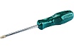 Отвертка Sata шлицевая SL-6x100мм, S62212