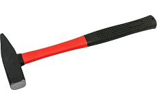 Слесарный молоток Biber 85376 Профи кованый, фибергласовая рукоятка, 600 г тов-080750
