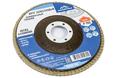 Круг лепестковый торцевой (125х22.2 мм; Р150) Vertextools 12600-150