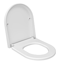 Крышка-сиденье Ambassador Abner 102T20001 толстое, белый глянцевый