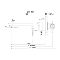 Смеситель для раковины Iddis Edifice EDISB00i65 хром