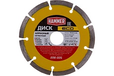Диск алмазный сегментированный ECO (125х22 мм) Hammer 596668 206-225