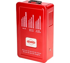 Набор машинных метчиков RUKO M3-M12 мм HSSE-Co5 21пр 245054