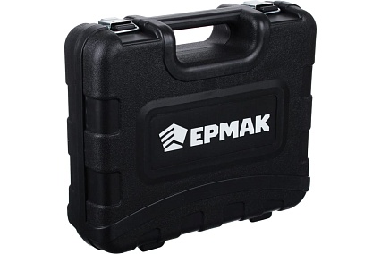 Дрель-шуруповерт Ермак Профи 12В + набор инструментов 57 предметов 691-031