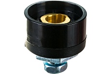 Разъем (2 шт; Dx25) для сварочного кабеля Elitech 0606.014800