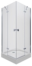 Душевой уголок Тритон Дельта-Хром Щ0000054215 90x90 прозрачное, с поддоном