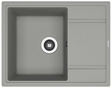 Кухонная мойка Florentina Липси 65 см, грей FSm