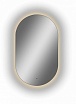 Зеркало Art&Max Torino 60x100 с подсветкой (теплый свет), AM-Tor-600-1000-DS-C