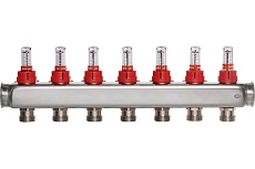 Коллектор ColSys p878 7 выходов из нержавеющей стали с расходомерами P187811507