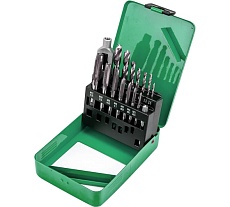 Набор сверл и метчиков Rockforce 15 предметов RF-2977(65395)