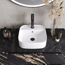 Раковина Cezares CZR-6615-BO 39 см белый матовый