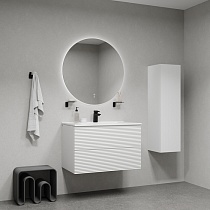Шкаф пенал Iddis Bild 30 см белый BIL30W0i97