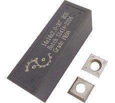 Нож сменный FHONK квадратный твердосплавный 14x14x2 30º HW 4R0.5 (упаковка 10шт) 1414204R05FK08-10