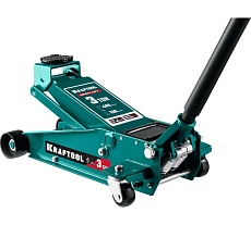 Домкрат Kraftool гидравлический подкатной 3т, 130-480 мм 43450-3_z01