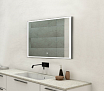 Зеркало Art&Max Arezzo 100x80, белый