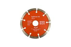 Диск алмазный сегментированный по бетону/кирпичу/камню Мастер 115x7х22.2 мм, сухой рез Bohrer 39211507
