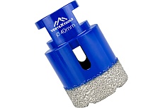 Коронка алмазная 40x35 мм для УШМ Vertextools 333-40-35