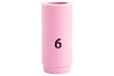 Сопло для горелки газовая линза №6, 9.5 мм, 6 шт TS 9-20-24-25 Atlasweld sopGazlin9202425-9,6