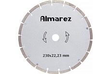 Диск отрезной алмазный Бетон (230х22.23 мм) Almarez 300230