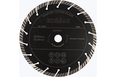 Алмазный диск сегментный 230x22.23 мм, 10/3.0 мм EDMAS RS230254