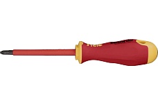 Диэлектрическая крестовая отвертка Felo Ergonic PZ 2X100 41520390