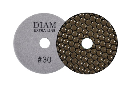 Круг алмазный гибкий шлифовальный АГШК Extra Line (100х2 мм; №30; сухая) Diam 563