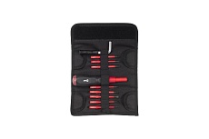 Диэлектрическая динамометрическая отвертка со сменными битами КВТ Слим НИО-3309 78279