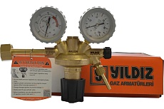 Редуктор аргоновый высокого давления 50 бар GAZ YILDIZ 50241S-RU