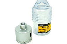 Коронка алмазная V-tech по керамике, керамограниту, граниту, мрамору (60х66 мм; М14) Champion C1659