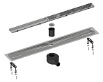 Трап для душа Timo Drain System 900 DS230209/01 90 см, вставка Plate, сатин