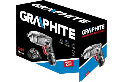 Аккумуляторная отвертка Graphite 58G151