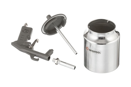 Пескоструйный пневматический пистолет с бачком Intertool PT-0705